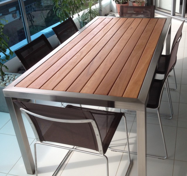 Galaxy Table - timber Outdoor table